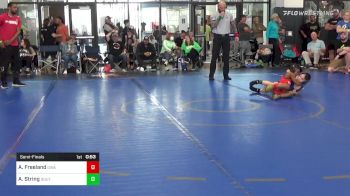 60 lbs Semifinal - Aasar Freeland, The Glasgow Wrestling Academy vs Adam String, South Forsyth War Wrestling
