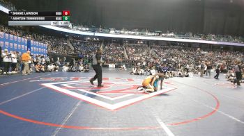 6A 132 lbs Semifinal - Ashton Tennessee, West Johnston High School vs Shane Lawson, Robert B. Glenn High School