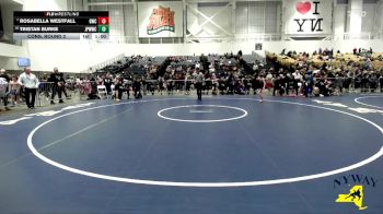 65 lbs Cons. Round 2 - Rosabella Westfall, Geneva Wrestling Club vs Tristan Burke, Johnstown Pee Wee Wrestling Club