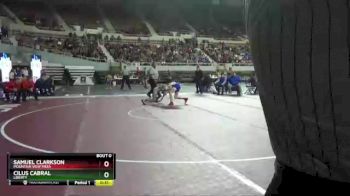 D1-106 lbs Cons. Semi - Samuel Clarkson, Mountain View Mesa vs Cilus Cabral, Liberty