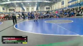 75 lbs Round 1 (4 Team) - Sebastian Gracia, Portage vs Cameron Schofield, Franklin Community