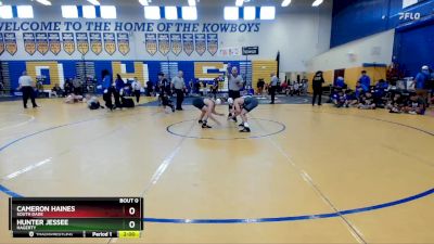 126 Gold Round 2 - Hunter Jessee, Hagerty vs Cameron Haines, South Dade