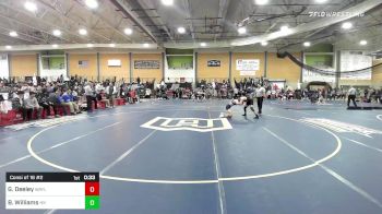 152 lbs Consi Of 16 #2 - Greg Deeley, Wayland vs Benjamin Williams, Haddam-Killingworth