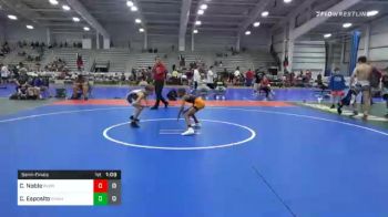 75 lbs Semifinal - Caleb Noble, Revival Orange vs Charles Esposito, Revival White