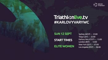 Replay: World Triathlon Cup: Karlovy Vary | Sep 12 @ 10 AM