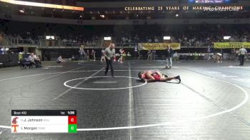 141 lbs Round Of 16 - Josiah Johnson, Washington State vs Ian Morgan, Tennessee