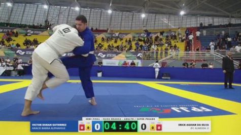 VICTOR DURAN GUTIERREZ vs ERICK AGUIAR DA SILVA 2026 FPJJ Circuito Paulista GI Etapa 3