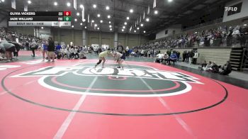 140B 1st Place Match - Olivia Vickers, Seckman vs Jade Willard, Paola