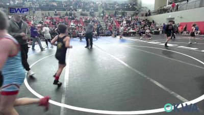 67 lbs Quarterfinal - Braylen Steele, Prairie Grove Youth Wrestling vs Damen Macias, Berryhill Wrestling Club