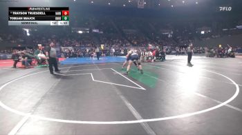 3A Boys 138 lbs Semifinal - Tobijah Mauck, Banks Boys vs Trayson Truesdell, Harrisburg Boys