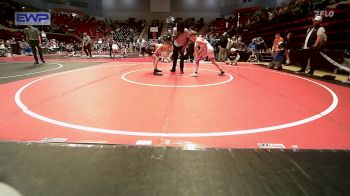 88 lbs Quarterfinal - Corbin Burwell, Caney Valley Wrestling vs Maddox Pope, Keystone Kids Wrestling Club