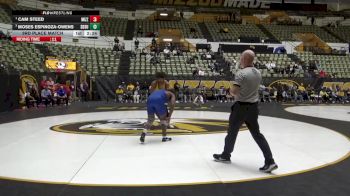 174 lbs 3rd Place Match - Moses Espinoza-Owens, South Dakota State vs Cam Steed, Missouri