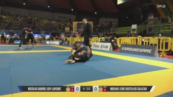 Nicolas Gabriel Guy Lavende vs Michael Eric Bustillos Salazar 2026 IBJJF European NoGi