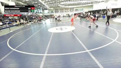 165 lbs Champ. Round 1 - Sean Cavanaugh, Norwich vs Maxim Kochergin, Cortland