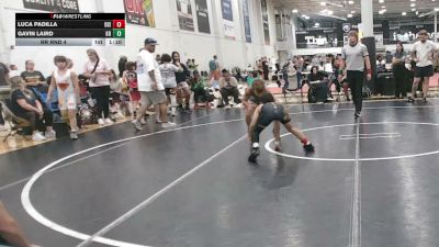 88 lbs Rr Rnd 4 - Luca Padilla, Diamond State Inferno - EL vs Gavin Laird, Kraken Red - EL