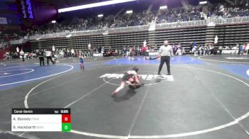 54 lbs Consolation - Azerijah Bonney, Pomona Elite vs Bowen Hackbarth, Bozeman WC