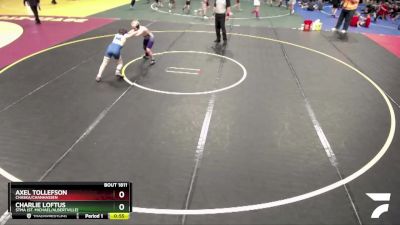 95 lbs Cons. Round 3 - Axel Tollefson, Chaska/Chanhassen vs Charlie Loftus, STMA (St. Michael/Albertville)