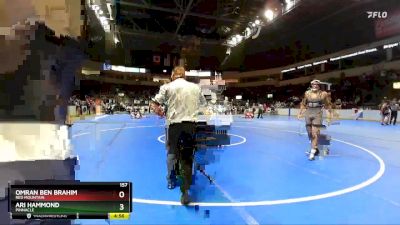 157 lbs Champ. Round 1 - Omran Ben Brahim, Red Mountain vs Ari Hammond, Pinnacle