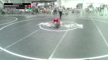 65 lbs Quarterfinal - Braelynn Mancilla, Ravage WC vs Denver Paxton, Unattached