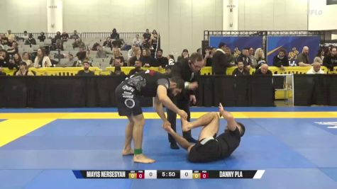 Danny Pla vs Mayis Nersesyan 2024 World IBJJF Jiu-Jitsu No-Gi Championship