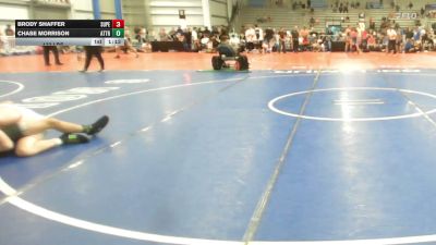 132 lbs Round Of 32 - Brody Shaffer, Superior Elite - HSB vs Chase Morrison, Attrition Wrestling Gold - HSB