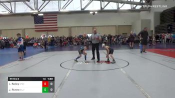 49 lbs Prelims - Logan Bailey, KT Kidz ES vs Javen Russo, GA Justice Takedown ES