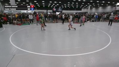 105 lbs Cons. Quarters - Paris Turner, Rabbit Wrestling Club vs Harper Gibson, Berge Elite Wrestling Academy