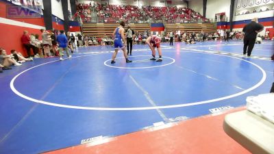 195 lbs Consolation - Guy Jacobsen, Jenks Middle School Boys vs Acksel Boyett, Bixby Boys