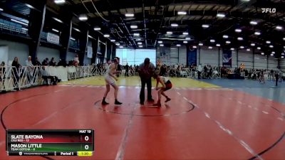 84 lbs Rd# 9- 2:15pm Saturday Final Pool - Mason Little, Team Gotcha vs Slate Bayona, Cali Red