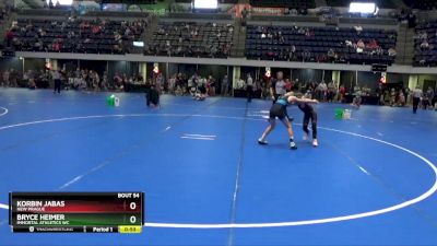 70 lbs Cons. Round 3 - Bryce Heimer, Immortal Athletics WC vs Korbin Jabas, New Prague