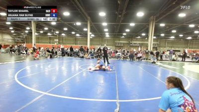 135 lbs Rr Rnd 3 - Taylor Shadel, Razor GWC - GHSE vs Juliana Van Slyke, South Hills Wrestling Academy - GHSE