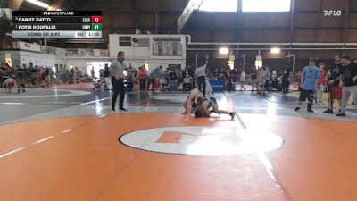 130 lbs Consi Of 8 #2 - Danny Gatto, Legacy Dragons vs Fotis Koufalis, Empire Wrestling Academy