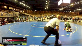 157 lbs Round 2 (4 Team) - Seth Larson, Campbell vs Gabriel Schumm, North Dakota State