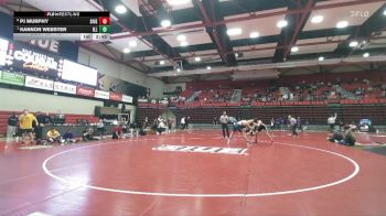 157 lbs Quarterfinal - Kannon Webster, Illinois vs PJ Murphy, SIUE