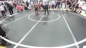 75 lbs Quarterfinal - Kiarus Kidder, Buck Pride Wrestling vs Ollie Page, Fort Gibson Youth Wrestling