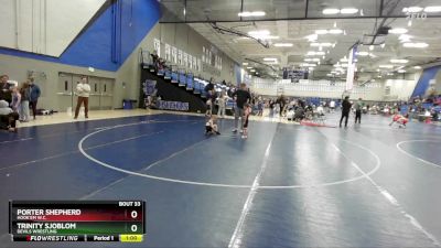 40-42 lbs Round 3 - Trinity Sjoblom, Devils Wrestling vs Porter Shepherd, Hook`Em W.C.