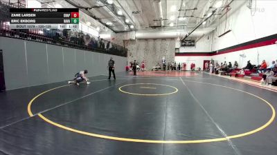 120-129 lbs Round 2 - Zane Larsen, Chaparral vs Eric Ekborg, Ralston Valley