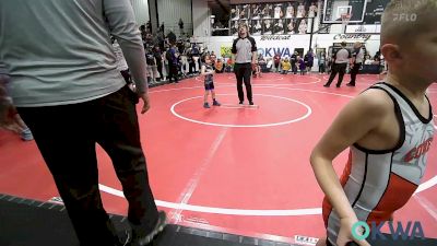 52 lbs Consi Of 8 #1 - Nolan Stumbo, Coweta Tiger Wrestling vs Koen King, Miami Takedown Club