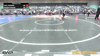 80 lbs Round Of 16 - Axel Forsman, VICI Wrestling vs Maddox Wilson, Refinery