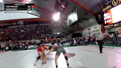 4A 120 lbs 3rd Place Match - Alex Rosales, American Falls vs Blake Koyle, Gooding