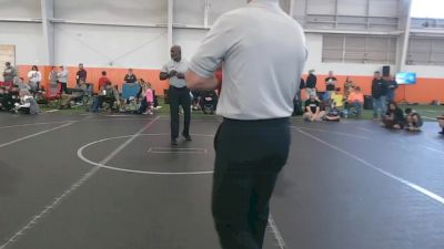 120 lbs Round 5 (8 Team) - Jamison Huffman, Neighborhood Wrestling vs Dan Silver, Ohio Gold