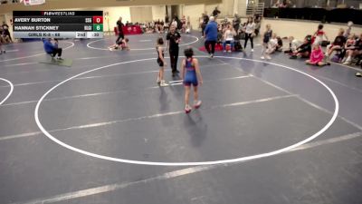 Girls K-8 - 72 Ruby Wegleitner, Blaine-Girls vs Alivia Emms, Stillwater/Simley-Girls