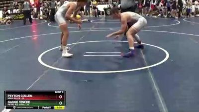 150 lbs Round 2 (4 Team) - Peyton Collen, Ninja Killer vs Gauge Vincke, Metro All Stars