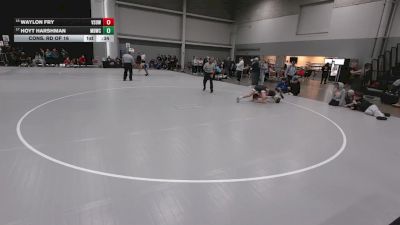 120 lbs Cons. Rd Of 16 - Waylon Fry, Victory School Of Wrestling vs Hoyt Harshman, Mat Demon Wrestling Club