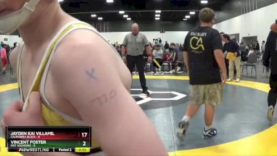 75 lbs Round 3 (6 Team) - Jackson Hermann, Mat Assassins vs Teagan VanBebber, California Black