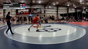 70 kg Cons. Round 4 - Jagger French, Central Coast Regional Training Center vs Kyle Lew, Arkansas Regional Training Center