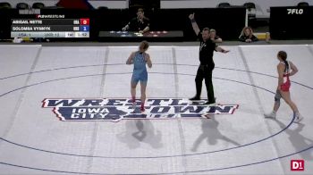 62kg Finals (2 Team) - Reese Larramendy, USA vs Iyrna Koliadenko, Ukraine