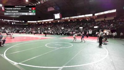 134 lbs Champ. Round 2 - Nash Werner, MASA vs Dustin Curfman, PROA