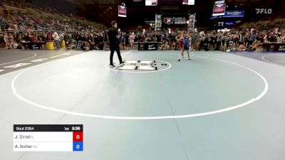 105 lbs Cons 32 #2 - Justice Girod, IL vs Aubree Butler, NJ