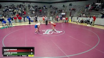 138 lbs Champ. Round 1 - Cooper Skaggs, South Spencer vs Kason Naviaux, Tell City